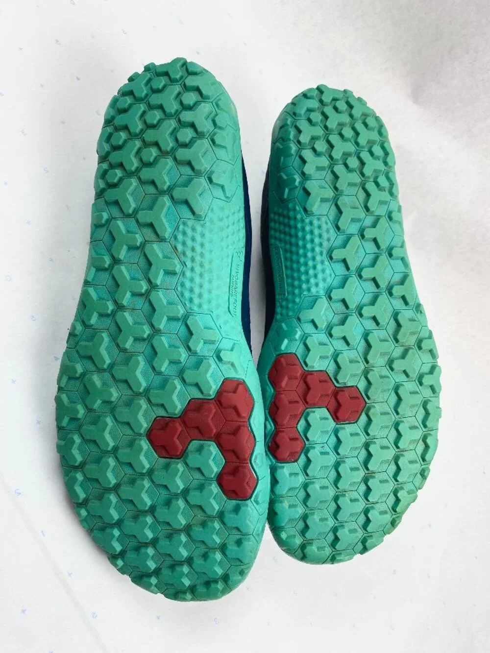 Vivobarefoot Primus Swimrun FG Blue Teal Minimalist Running Shoes Men's US 10